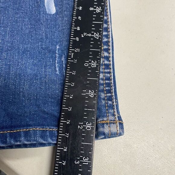 KDNK 11 4 14 11 Men’s Distressed Destroyed Jeans Blue Size 34 - Picture 9 of 12